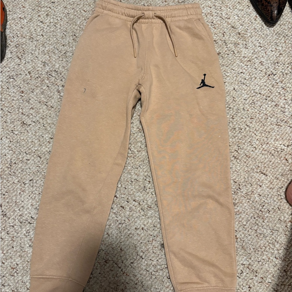 Jordan Kids Tan Sweatpants